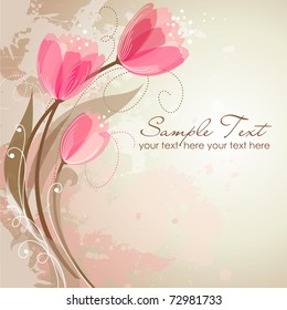 Romantic Flower Background