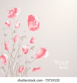 Romantic Flower Background