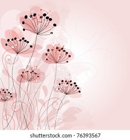 Romantic Flower Background