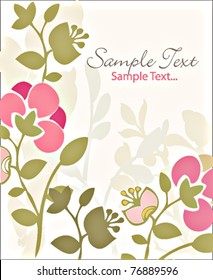 Romantic Flower Background