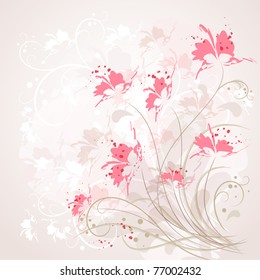 Romantic Flower Background