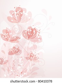 Romantic Flower Background