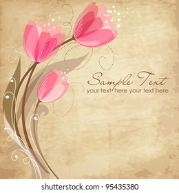 Romantic Flower Background