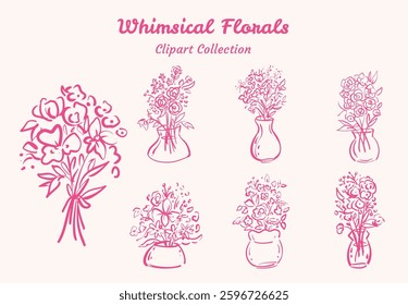 Romantic Flower Bouquet with Roses and Peonies Luxurious and Feminine Look For Elegant Branding