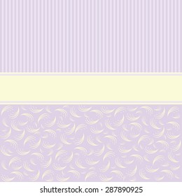 Romantic frame in pastel tones.
