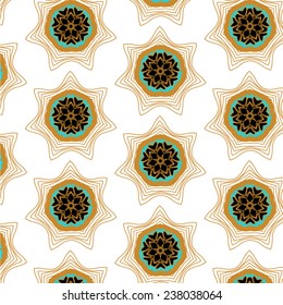 Romantic fuzzy flower seamless pattern for congratulations and declarations of love