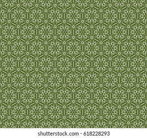 romantic geometric floral seamless pattern. Vector illustration. for printing on fabric, paper for scrapbooking, wallpaper, cover, page book.