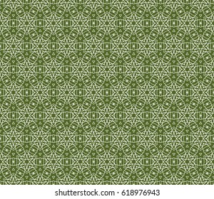 romantic geometric floral seamless pattern. Vector illustration. for printing on fabric, paper for scrapbooking, wallpaper, cover, page book.