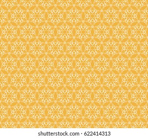 romantic geometric floral seamless pattern. Vector illustration. for printing on fabric, paper for scrapbooking, wallpaper, cover, page book.