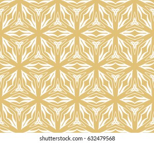 romantic geometric floral seamless pattern. Vector illustration. For modern interior design, fashion textile print, wallpaper, decor panel