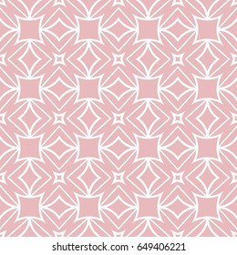 romantic geometric seamless pattern. Vector illustration. For greeting cards, invitations, cover book, fabric, scrapbooks.