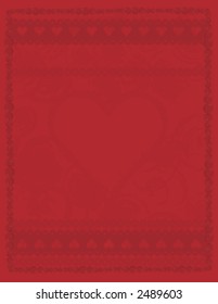 A romantic grunge background of wild brush strokes and lace. The illustration is layered and easy to edit. Illustration contains no gradients.