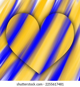 Romantic heart artistic watercolor background.
