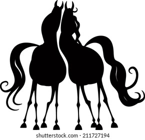 romantic horses