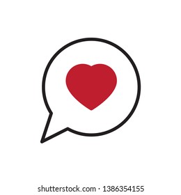 romantic icon vector modern design