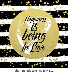Romantic illustration. Typography postcard or poster graphic design lettering element. Hand written vector style happy valentines day sign.