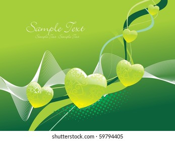 ROMANTIC ILLUSTRATION FOR VALENTINE DAY