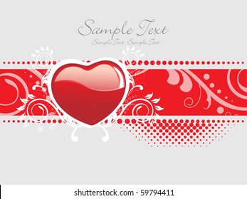 ROMANTIC ILLUSTRATION FOR VALENTINE DAY