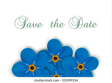 Romantic invitation.