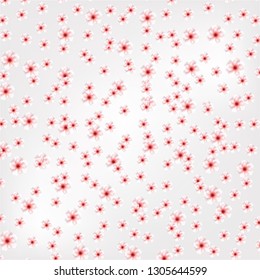 Romantic invitation card.Flowers background. Eps 10.