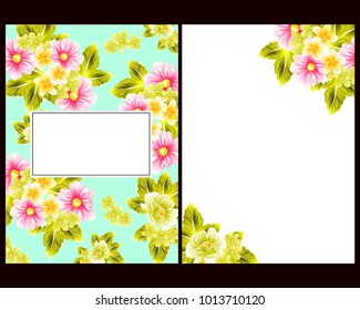 Romantic invitation. Wedding, marriage, bridal, birthday, Valentine's day.