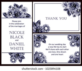 Romantic invitation. Wedding, marriage, bridal, birthday, Valentine's day.