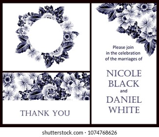Romantic invitation. Wedding, marriage, bridal, birthday, Valentine's day.
