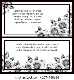 Romantic invitation. Wedding, marriage, bridal, birthday, Valentine's day.