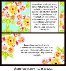 Romantic invitation. Wedding, marriage, bridal, birthday, Valentine's day.