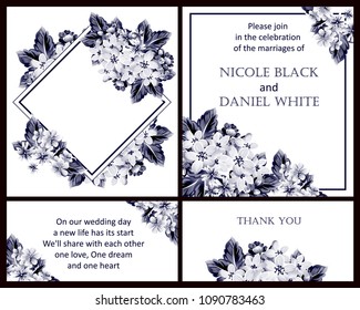 Romantic invitation. Wedding, marriage, bridal, birthday, Valentine's day.