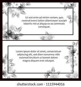 Romantic invitation. Wedding, marriage, bridal, birthday, Valentine's day.