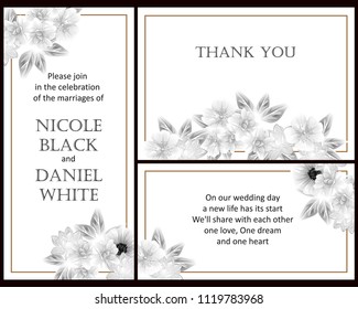 Romantic invitation. Wedding, marriage, bridal, birthday, Valentine's day.