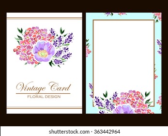 Romantic invitation. Wedding, marriage, bridal, birthday, Valentine's day. Isolated.