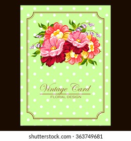 Romantic invitation. Wedding, marriage, bridal, birthday, Valentine's day. Isolated.