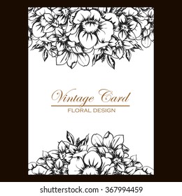 Romantic invitation. Wedding, marriage, bridal, birthday, Valentine's day.