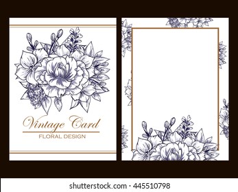 Romantic invitation. Wedding, marriage, bridal, birthday, Valentine's day.