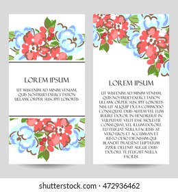 Romantic invitation. Wedding, marriage, bridal, birthday, Valentine's day.