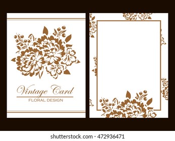 Romantic invitation. Wedding, marriage, bridal, birthday, Valentine's day.