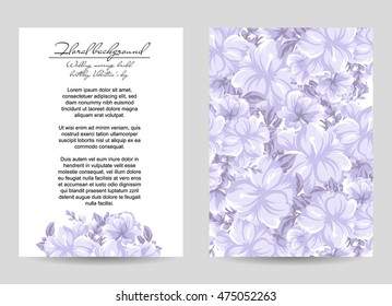 Romantic invitation. Wedding, marriage, bridal, birthday, Valentine's day. Romantic invitation. Wedding, marriage, bridal, birthday, Valentine's day.