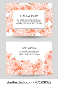 Romantic invitation. Wedding, marriage, bridal, birthday, Valentine's day.