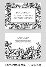 Romantic invitation. Wedding, marriage, bridal, birthday, Valentine's day.