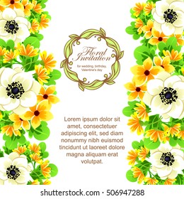 Romantic invitation. Wedding, marriage, bridal, birthday, Valentine's day. Romantic invitation. Wedding, marriage, bridal, birthday, Valentine's day.