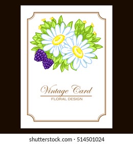 Romantic invitation. Wedding, marriage, bridal, birthday, Valentine's day.
