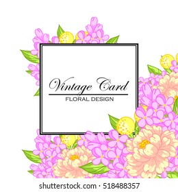 Romantic invitation. Wedding, marriage, bridal, birthday, Valentine's day.