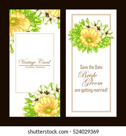 Romantic invitation. Wedding, marriage, bridal, birthday, Valentine's day.