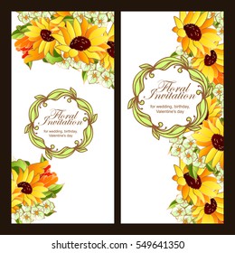 Romantic invitation. Wedding, marriage, bridal, birthday, Valentine's day.