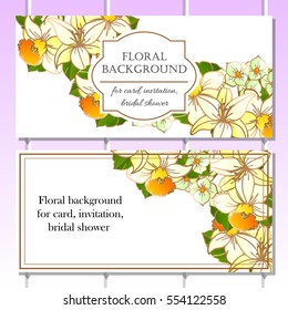 Romantic invitation. Wedding, marriage, bridal, birthday, Valentine's day.