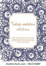 Romantic invitation. Wedding, marriage, bridal, birthday, Valentine's day.