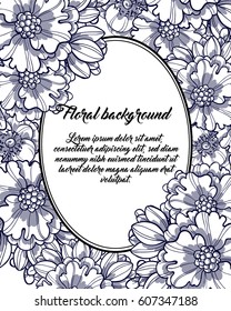 Romantic invitation. Wedding, marriage, bridal, birthday, Valentine's day.