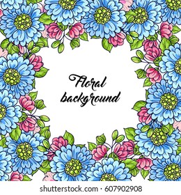 Romantic invitation. Wedding, marriage, bridal, birthday, Valentine's day.